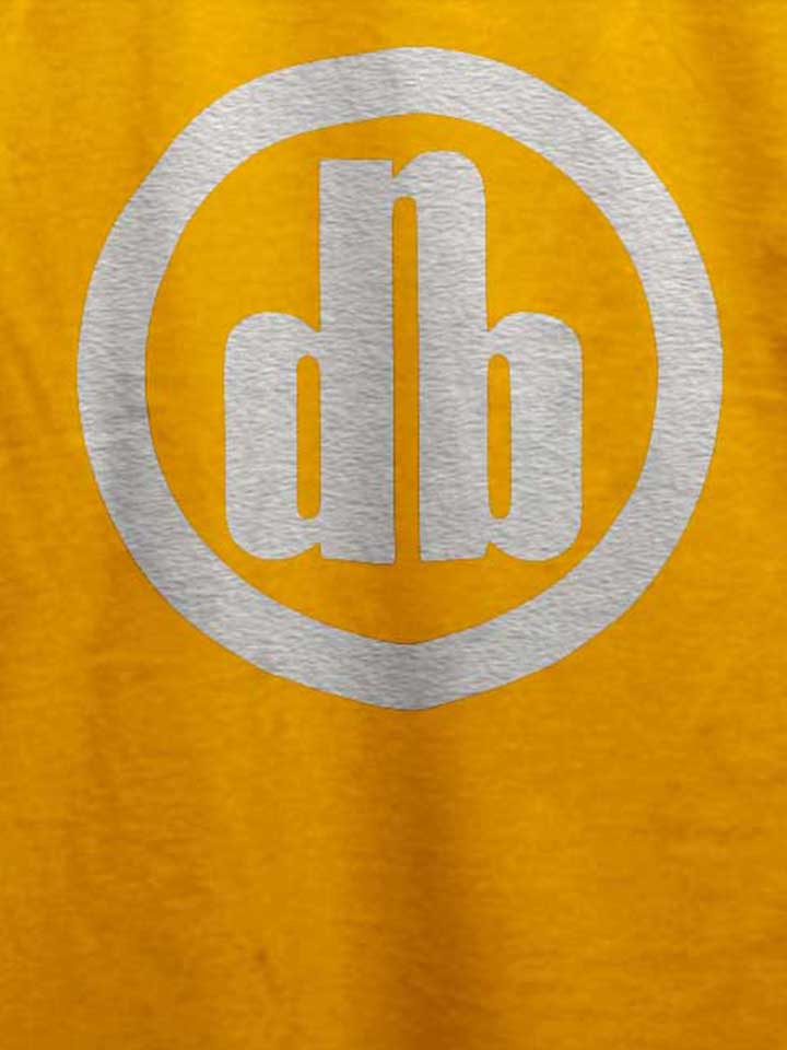 dnb-t-shirt gelb 4