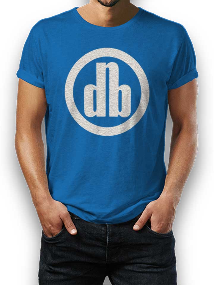 dnb-t-shirt royal 1