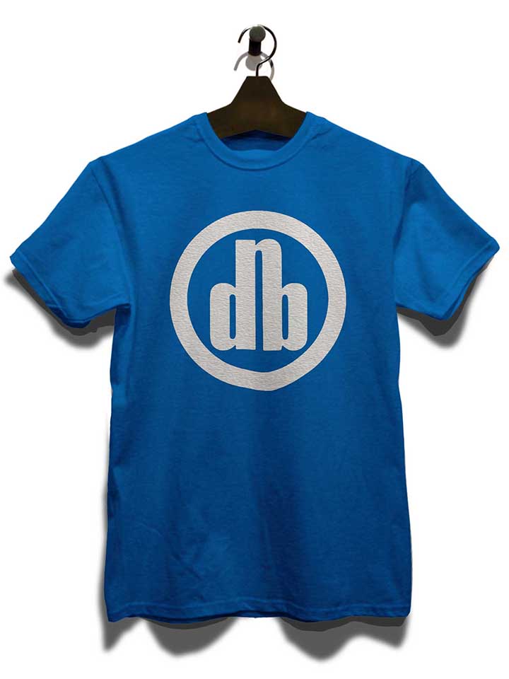 dnb-t-shirt royal 3