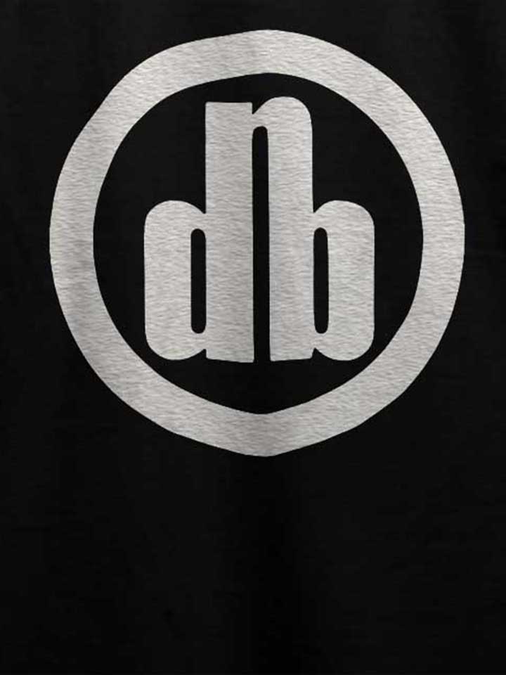 dnb-t-shirt schwarz 4