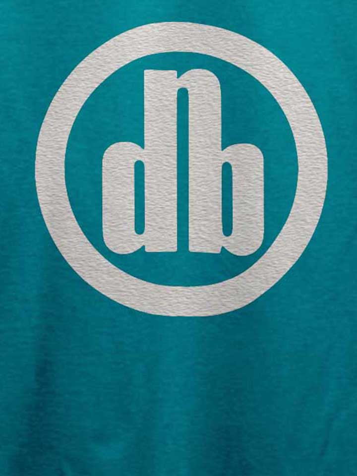 dnb-t-shirt tuerkis 4