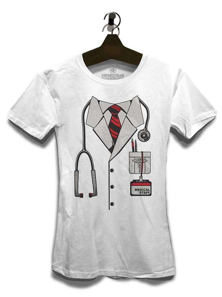 doctor-kittel-damen-t-shirt weiss 3