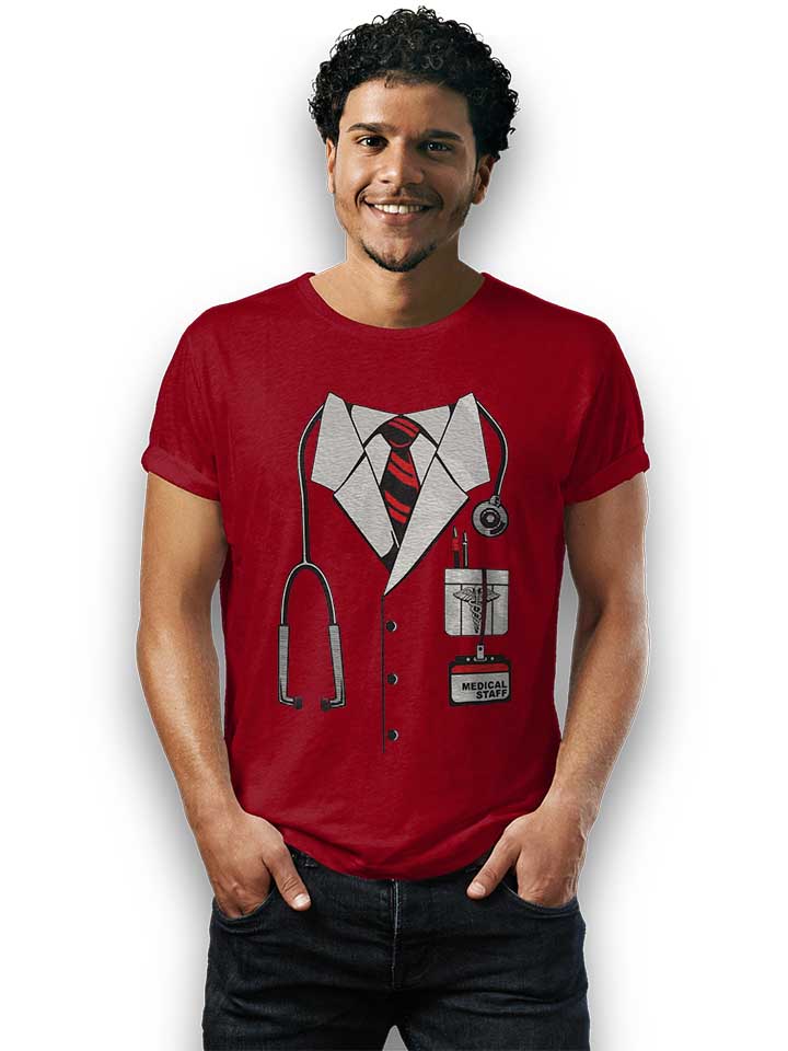 doctor-kittel-t-shirt bordeaux 2