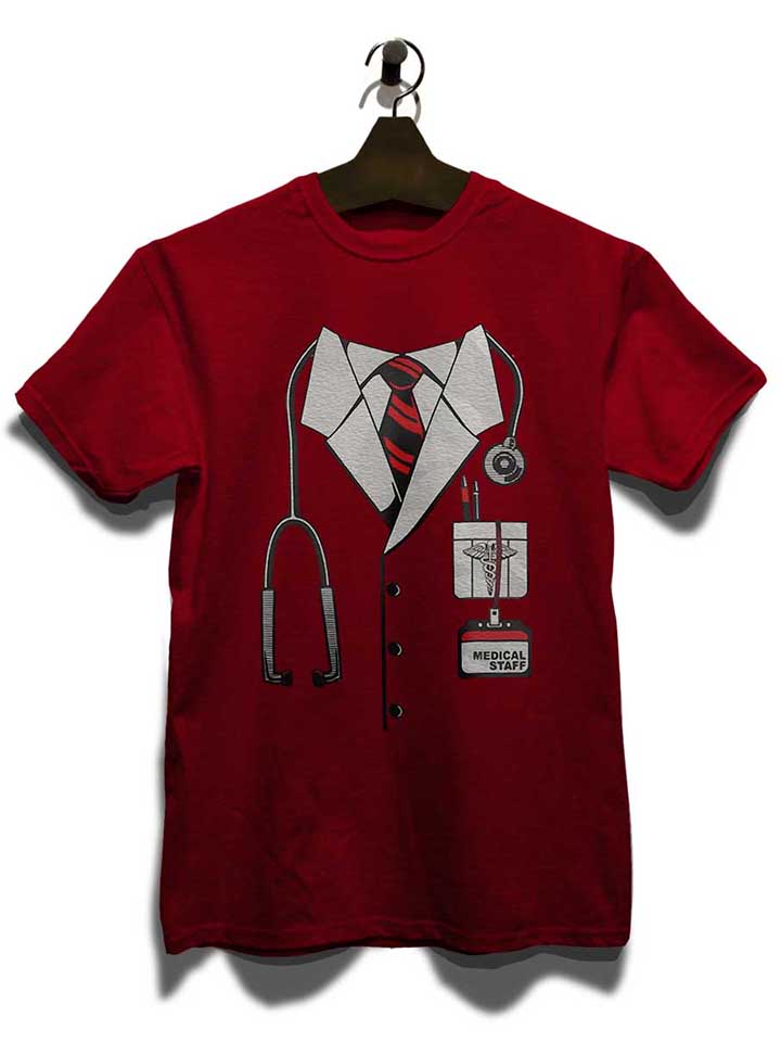 doctor-kittel-t-shirt bordeaux 3