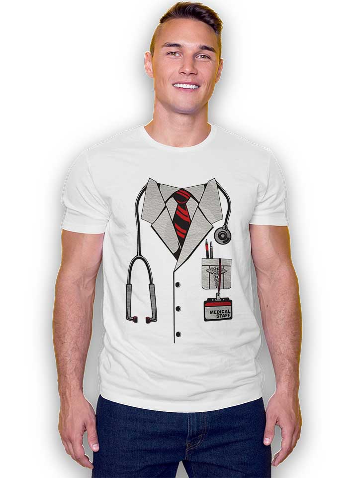 doctor-kittel-t-shirt weiss 2