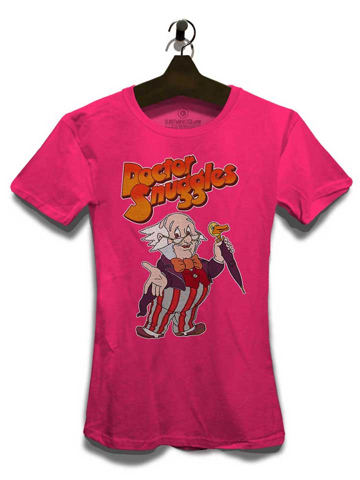 doctor-snuggles-damen-t-shirt fuchsia 3