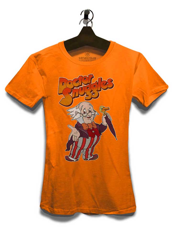 doctor-snuggles-damen-t-shirt orange 3