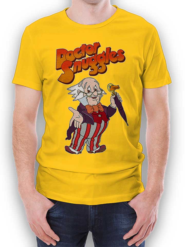 doctor-snuggles-t-shirt gelb 1