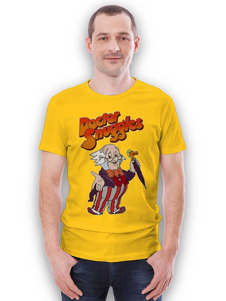 doctor-snuggles-t-shirt gelb 2