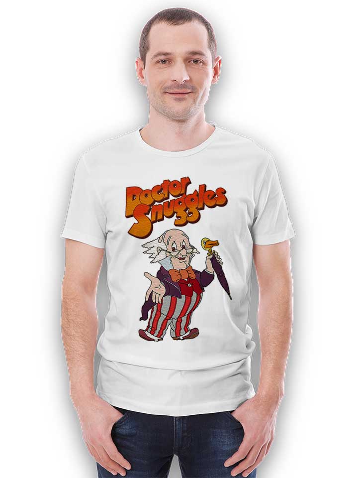 doctor-snuggles-t-shirt weiss 2