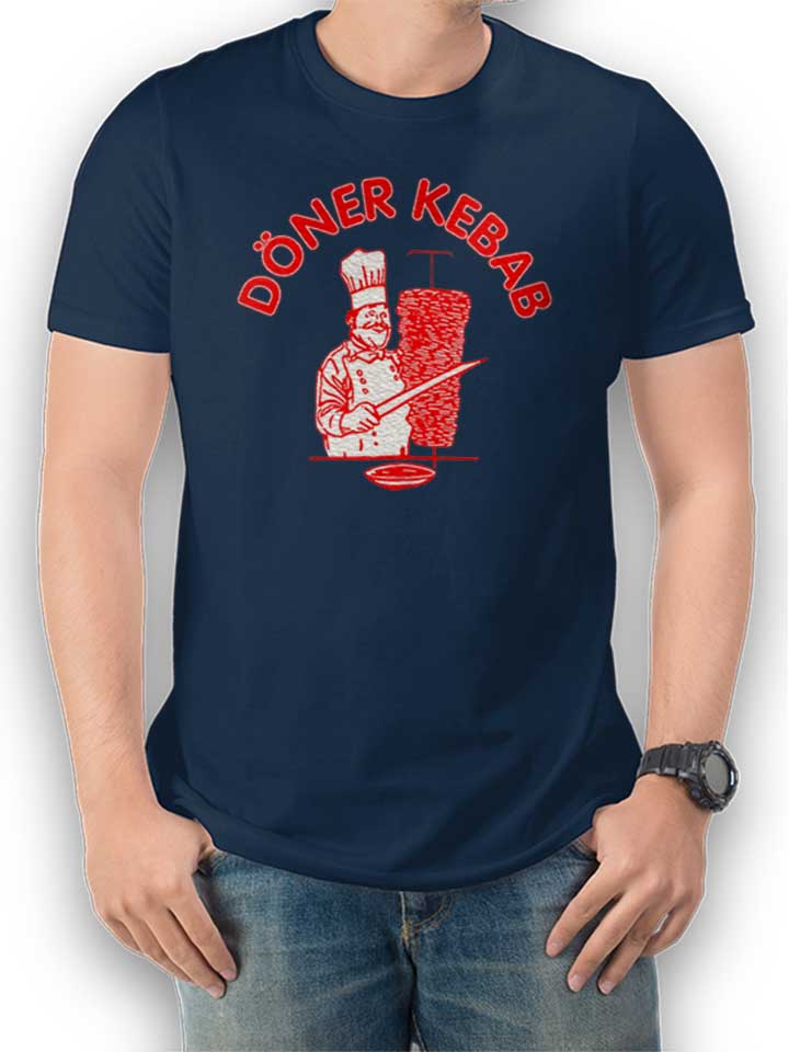 Doener Kebap T-Shirt navy L