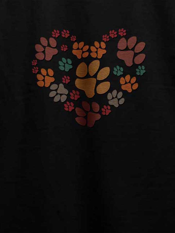 dog-heart-t-shirt schwarz 4