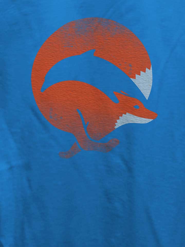 dolphin-fox-damen-t-shirt royal 4