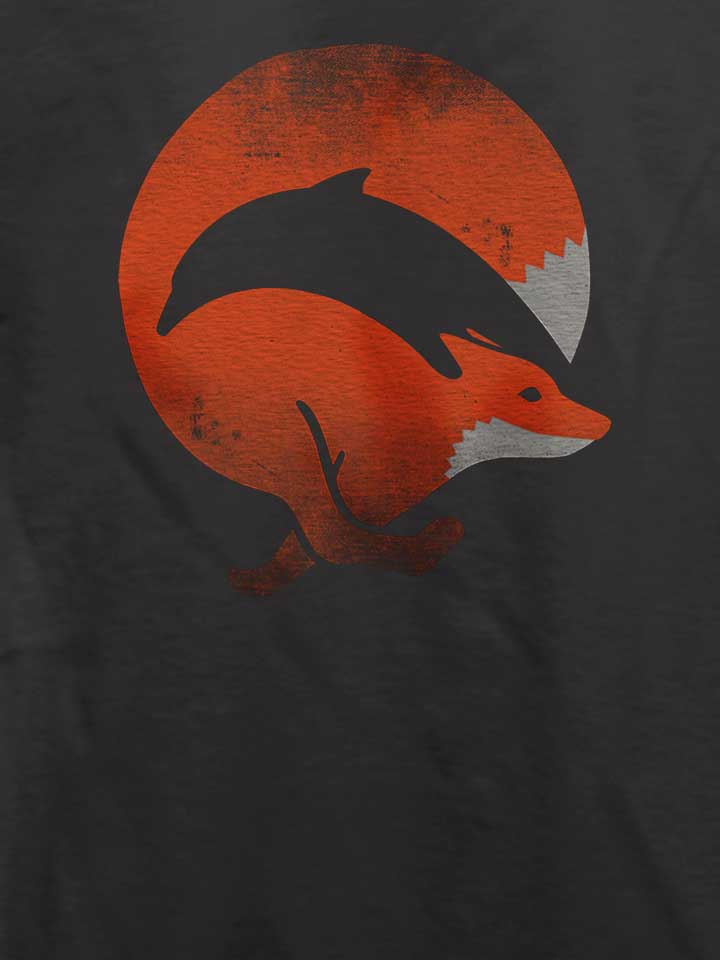dolphin-fox-t-shirt dunkelgrau 4