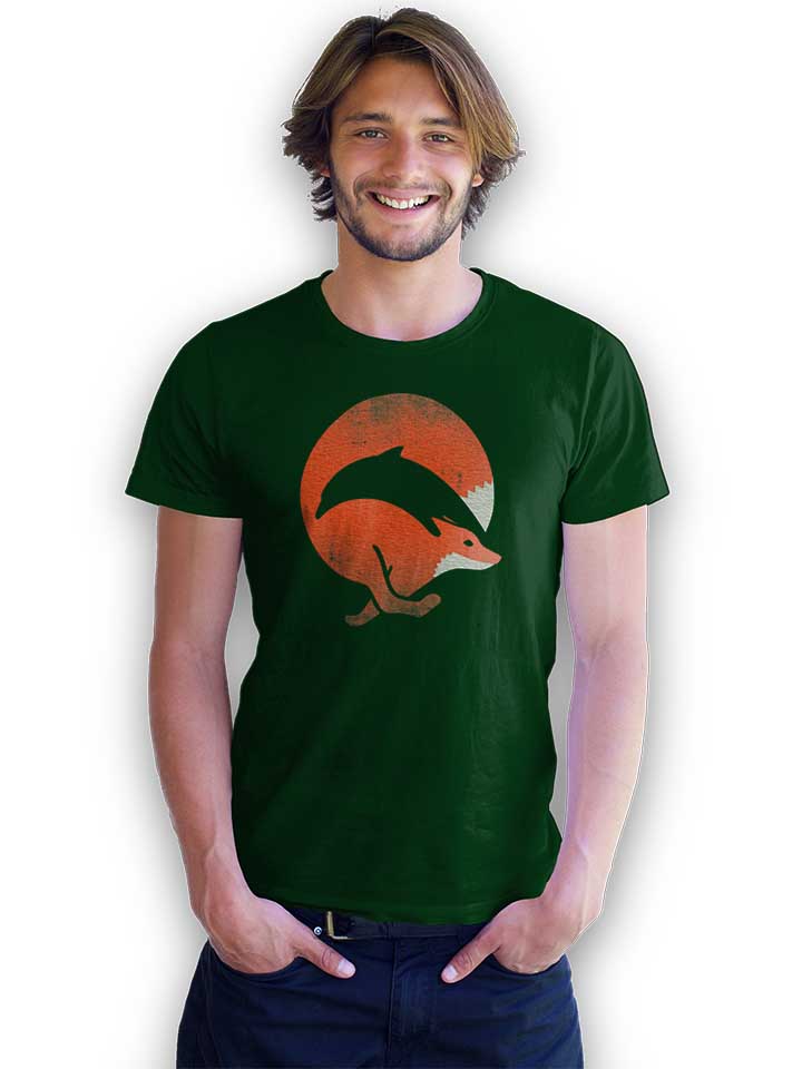 dolphin-fox-t-shirt dunkelgruen 2