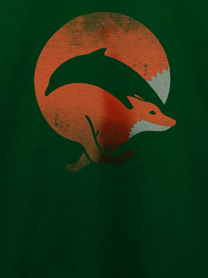 dolphin-fox-t-shirt dunkelgruen 4