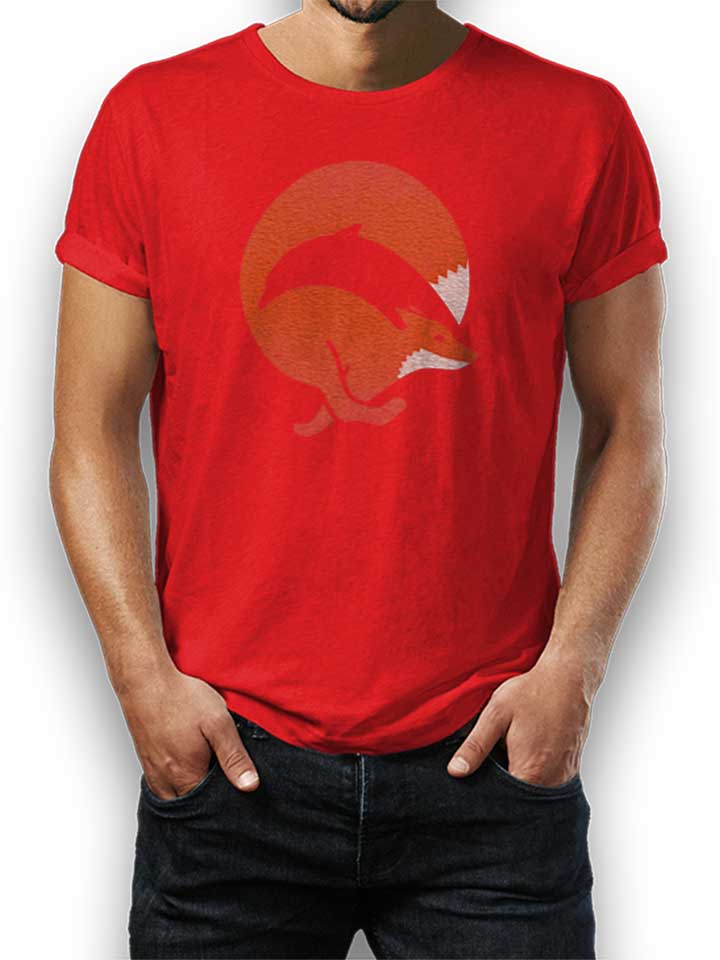 dolphin-fox-t-shirt rot 1