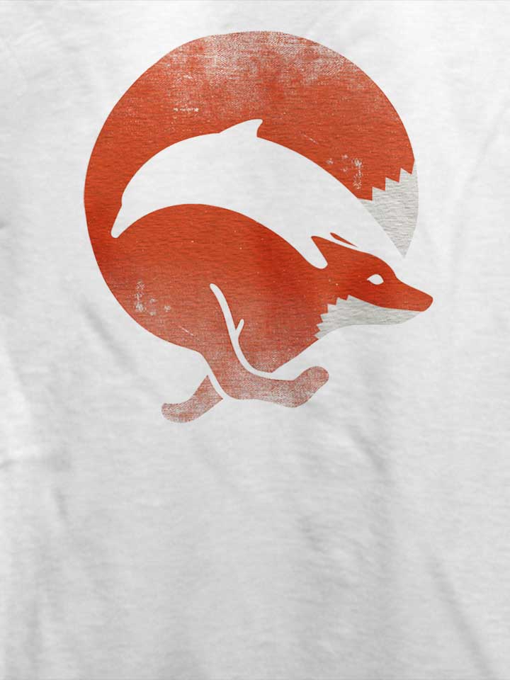 dolphin-fox-t-shirt weiss 4