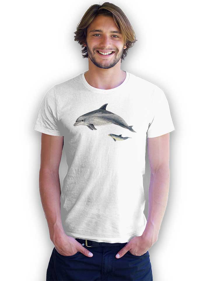 dolphins-t-shirt weiss 2