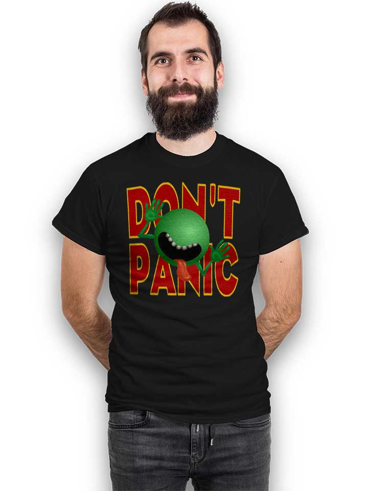 don-t-panic-02-t-shirt schwarz 2