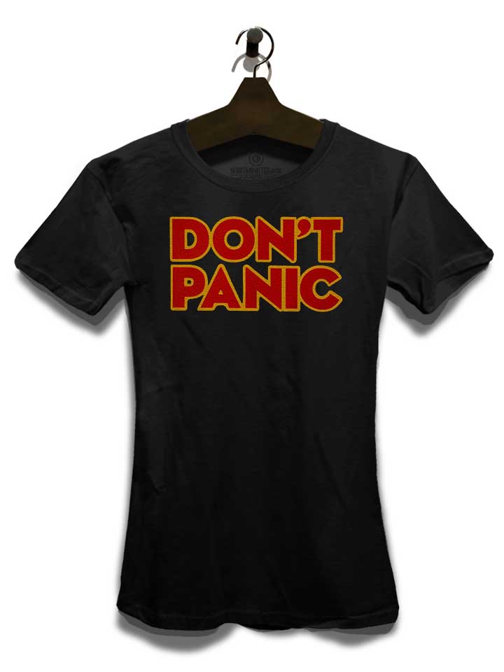 don-t-panic-damen-t-shirt schwarz 3