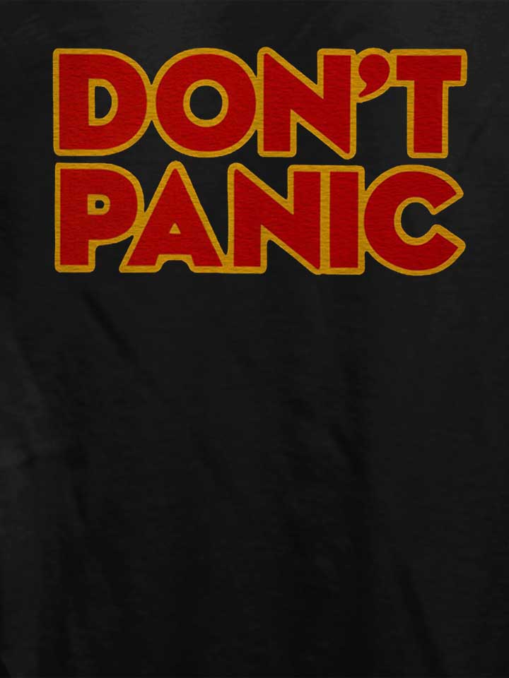 don-t-panic-damen-t-shirt schwarz 4