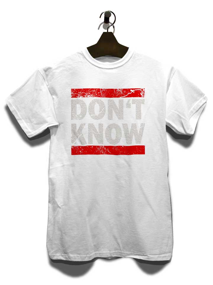 dont-know-vintage-t-shirt weiss 3