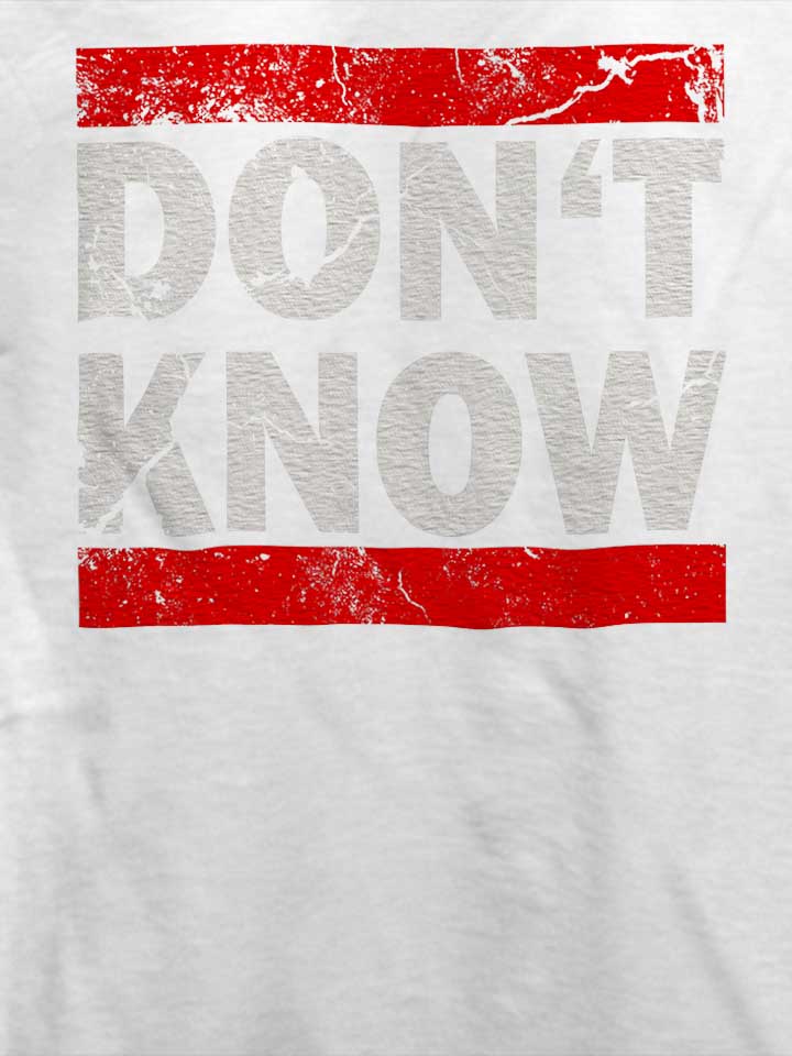 dont-know-vintage-t-shirt weiss 4