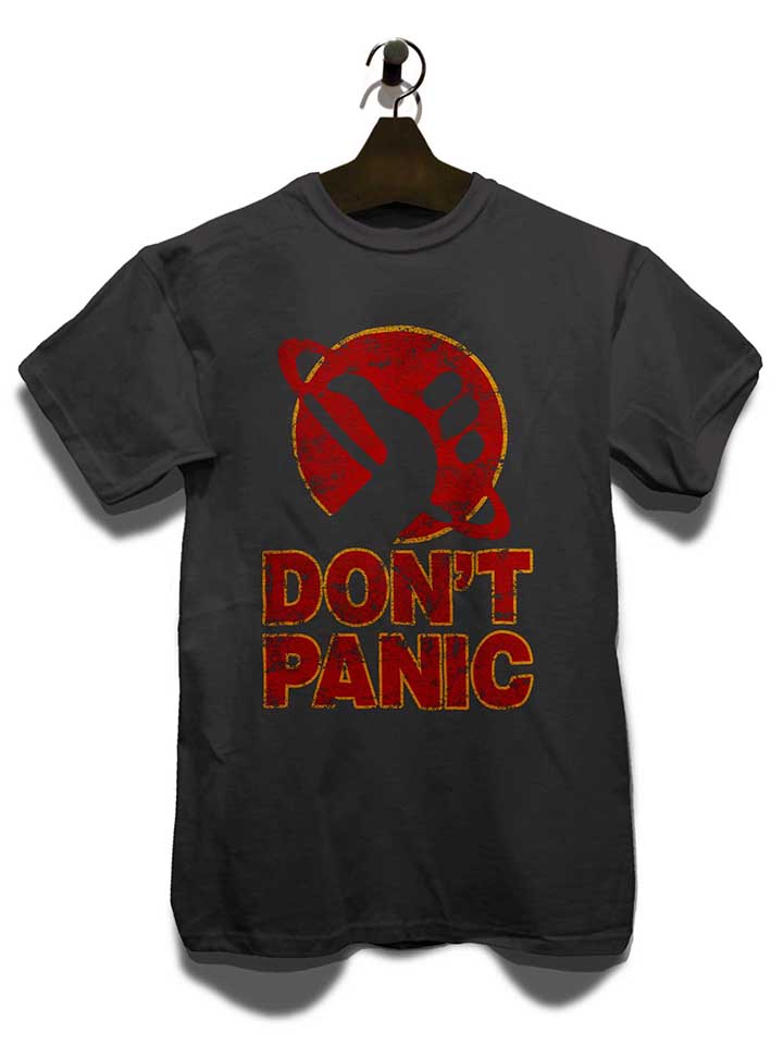 dont-panic-t-shirt dunkelgrau 3