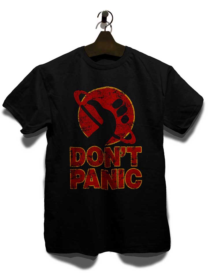 dont-panic-t-shirt schwarz 3