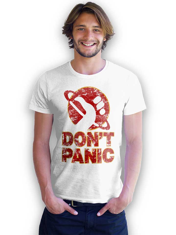 dont-panic-t-shirt weiss 2