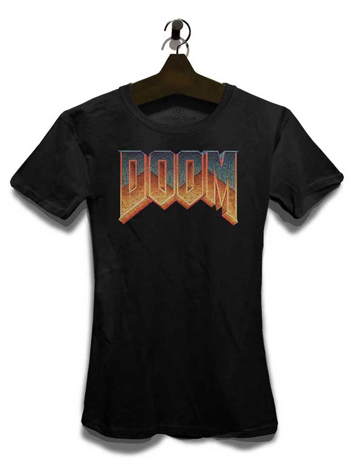 doom-logo-damen-t-shirt schwarz 3