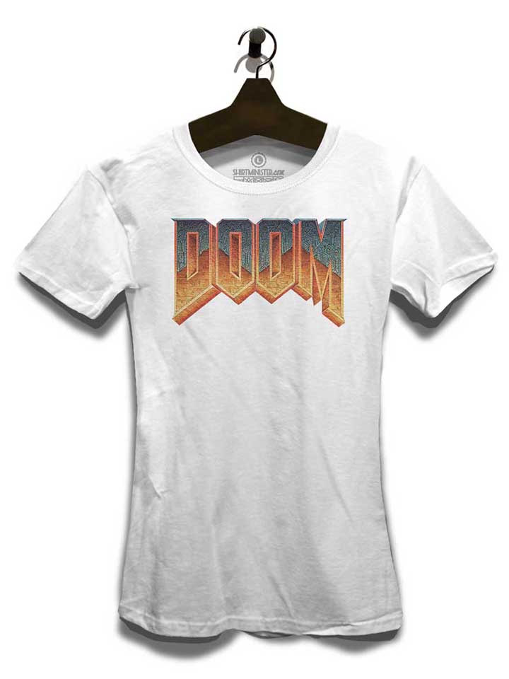 doom-logo-damen-t-shirt weiss 3