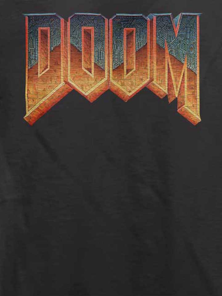 doom-logo-t-shirt dunkelgrau 4