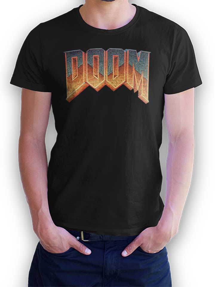 Doom Logo T-Shirt black L