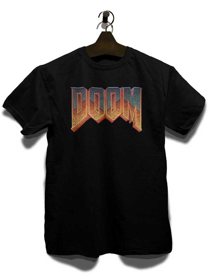 doom-logo-t-shirt schwarz 3