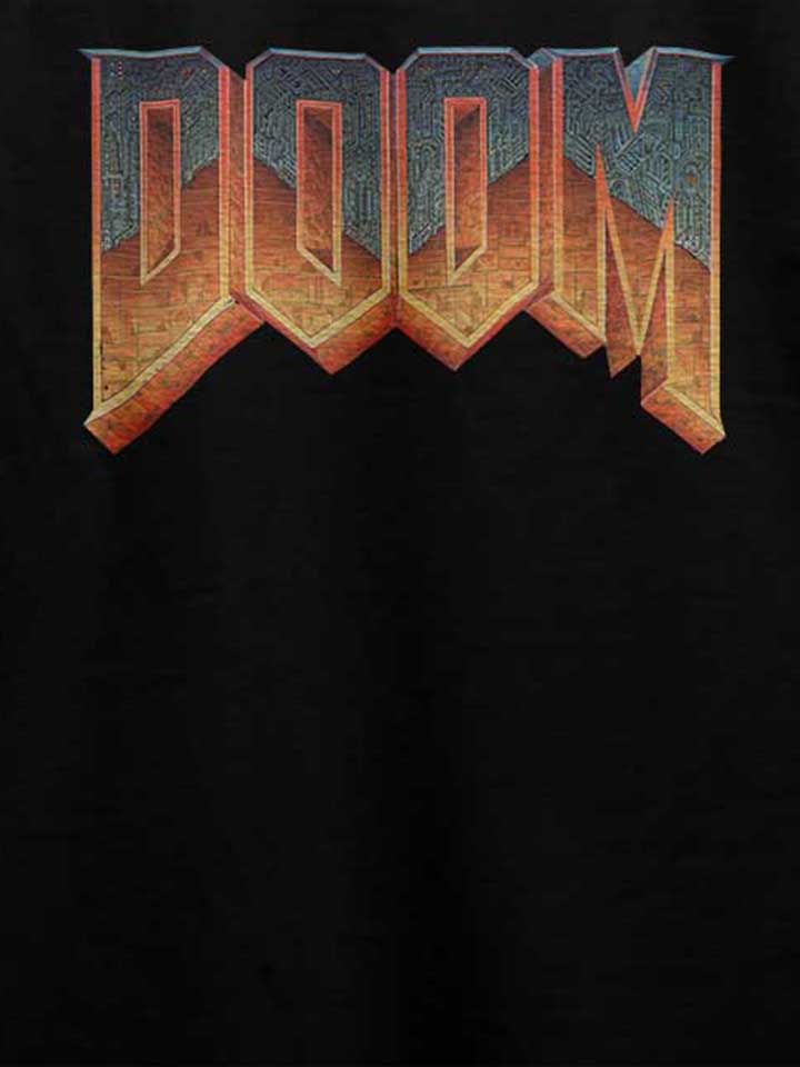 doom-logo-t-shirt schwarz 4