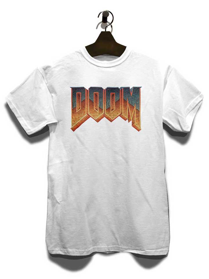 doom-logo-t-shirt weiss 3
