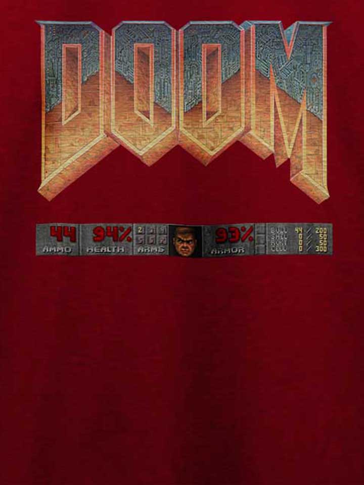doom-player-logo-t-shirt bordeaux 4