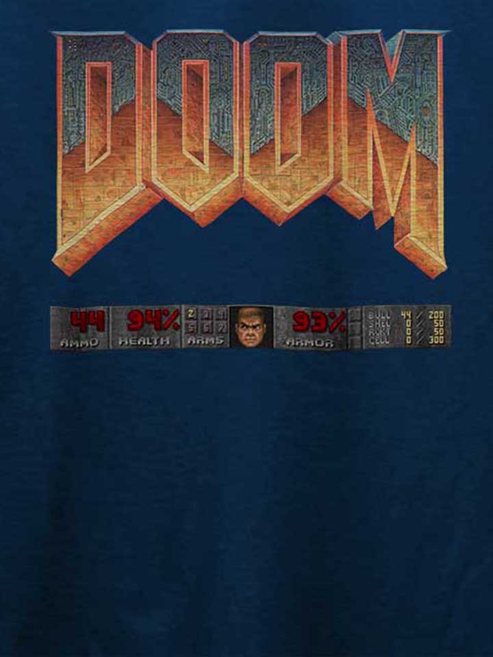 doom-player-logo-t-shirt dunkelblau 4
