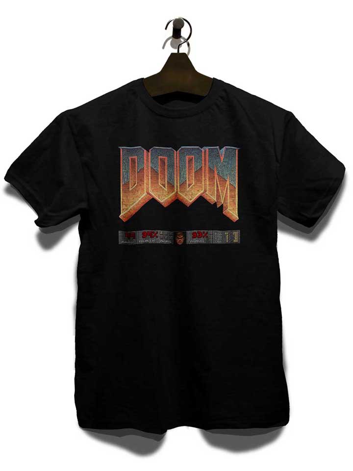 doom-player-logo-t-shirt schwarz 3