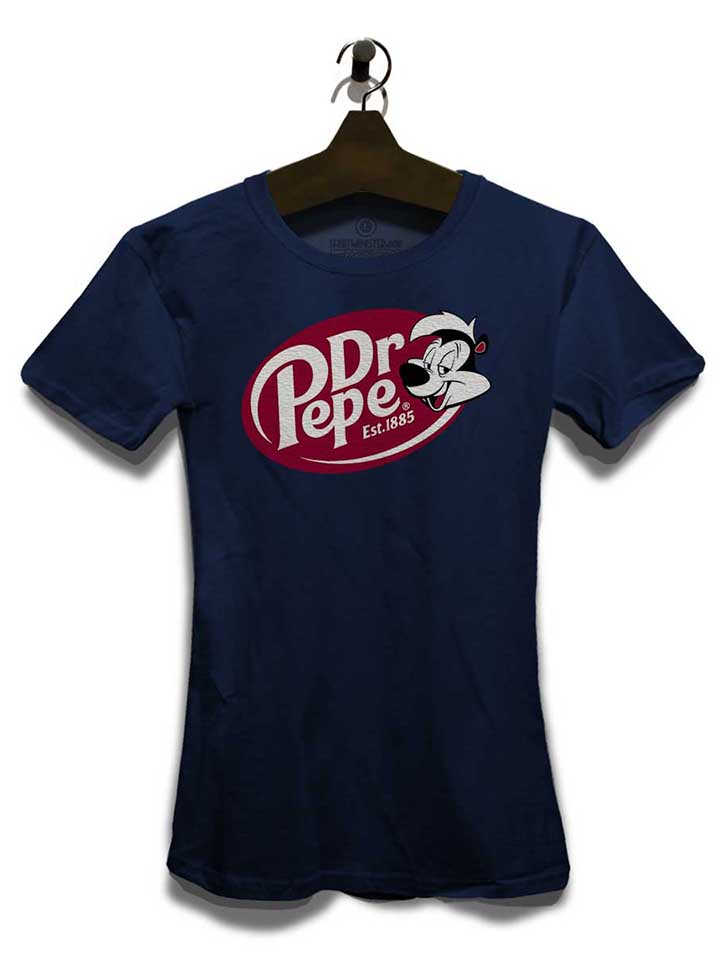dr-pepe-damen-t-shirt dunkelblau 3