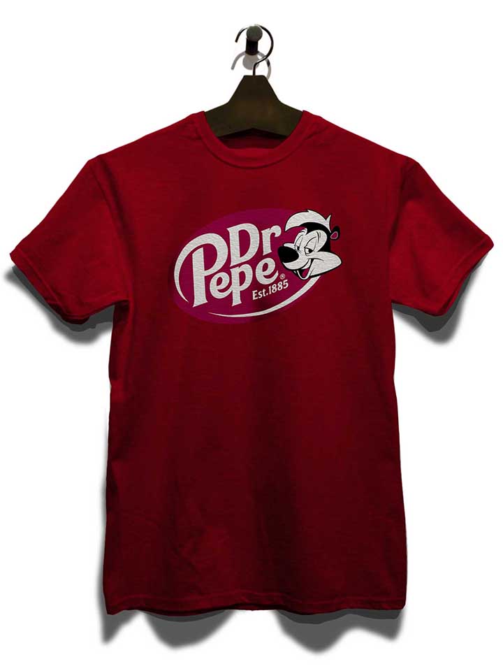 dr-pepe-t-shirt bordeaux 3