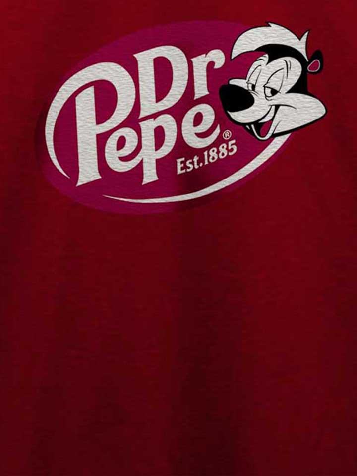 dr-pepe-t-shirt bordeaux 4