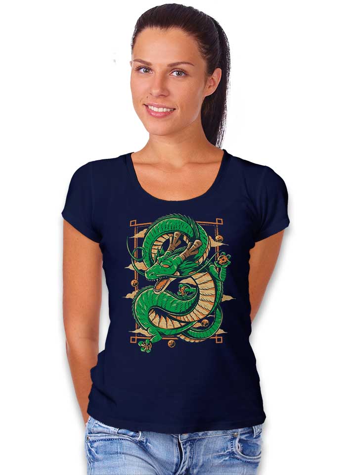 dragon-damen-t-shirt dunkelblau 2