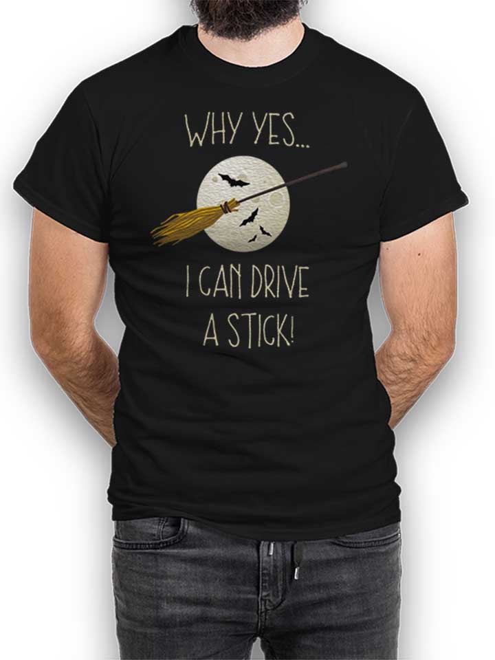 drive-a-stick-t-shirt schwarz 1