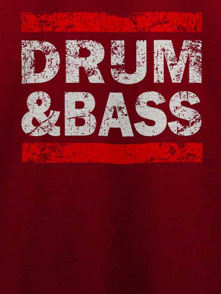 drum-n-bass-t-shirt bordeaux 4