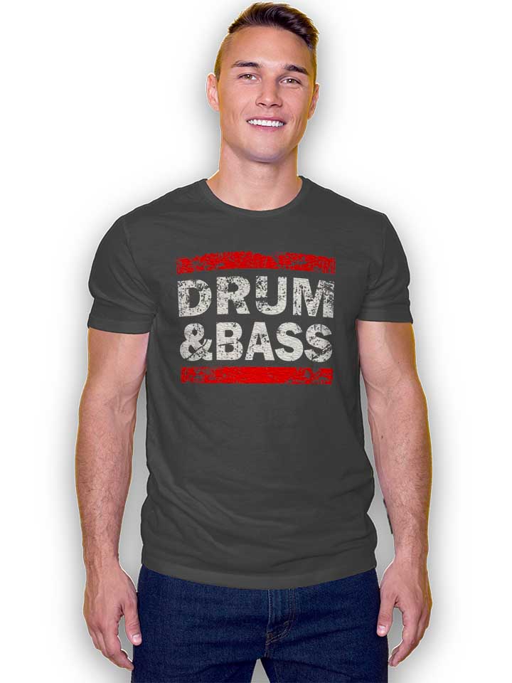 drum-n-bass-t-shirt dunkelgrau 2