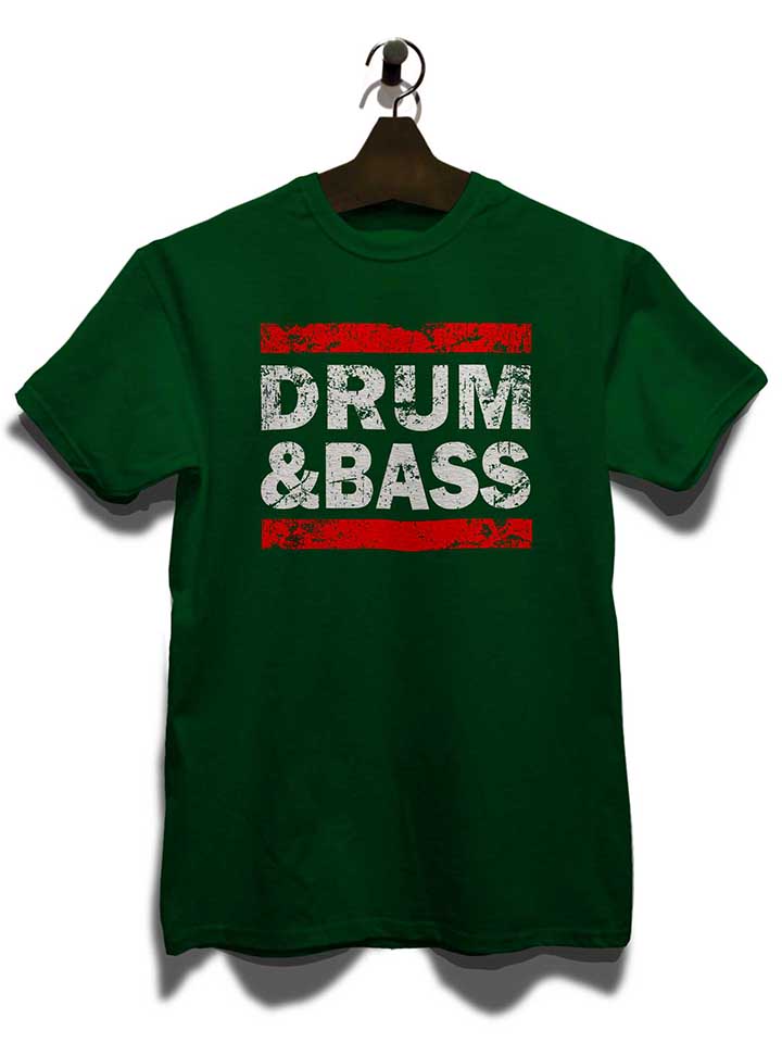drum-n-bass-t-shirt dunkelgruen 3