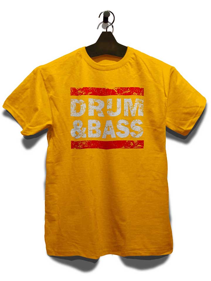 drum-n-bass-t-shirt gelb 3